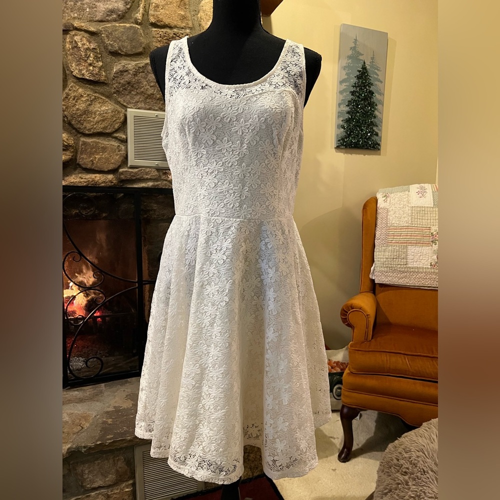 White dress